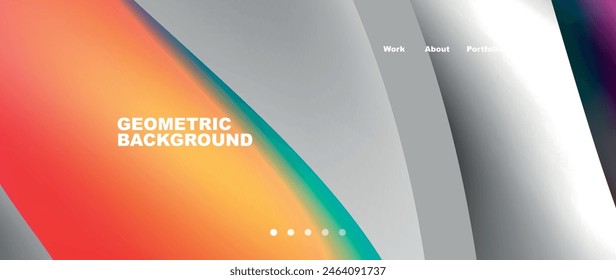 Diseño de Formas dinámicas fluidas. Ilustración vectorial Para Fondo de pantalla, Anuncio, Fondo, Tarjeta, Ilustración de libro, página de destino