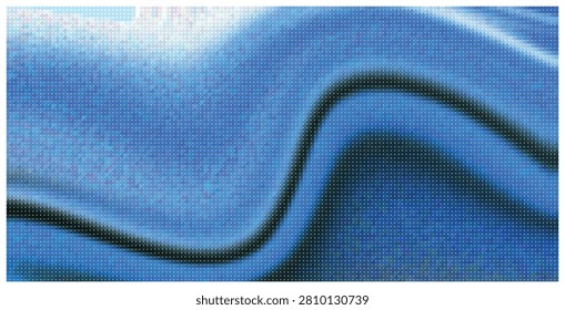 Dynamic fluid art background featuring an abstract blue liquid wave, creating a visually compelling and modern graphic.
