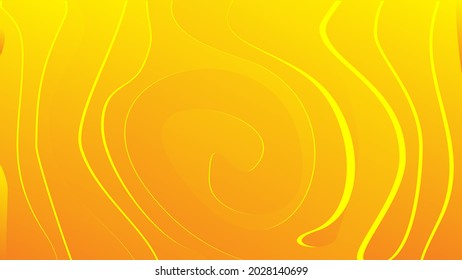 Fondo dinámico de fluido. colores amarillos estilo 3D eps10