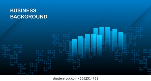 Dynamic fluid blue geometric with colorful gradient background