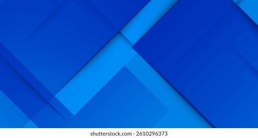 Dynamic fluid blue geometric with colorful gradient style background