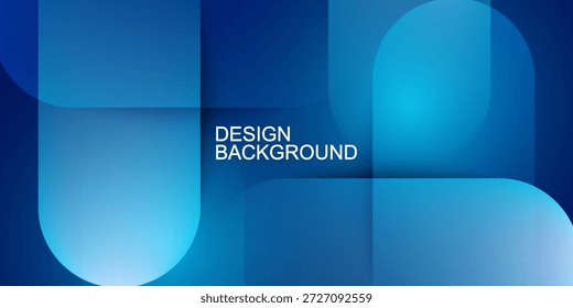 Dynamische Flüssigkeit blau geometrische mit buntem Farbverlauf Hintergrund