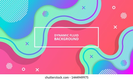 Dynamic Fluid Gradient Background  Liquid Shape Composition, for business corporate, brochure, flyer, wallpaper, banner, presentation