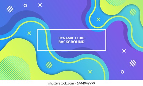 Dynamic Fluid Gradient Background  Liquid Shape Composition, for business corporate, brochure, flyer, wallpaper, banner, presentation