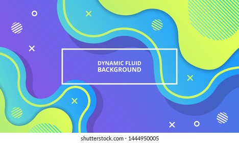 Dynamic Fluid Gradient Background  Liquid Shape Composition, for business corporate, brochure, flyer, wallpaper, banner, presentation