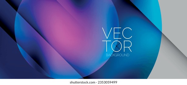 Dynamic fluid gradient techno sphere. Mesmerizing 3D effect sphere pulsating with vibrant colors, blending light and shadows for captivating and futuristic visual spectacle