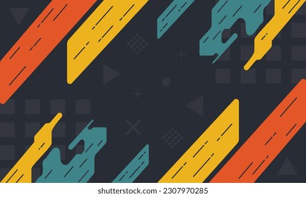 Dynamic Fluid Gradients and Abstract Geometry colorful Background for Diverse Visual Projects - Posters, Websites, Covers, Ads, Greetings, and Promotions. Includes Eps 10 Vector.