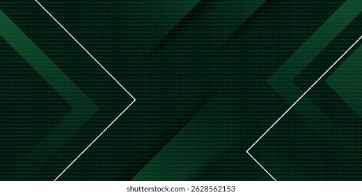 Geométrica verde fluido dinâmico com fundo gradiente