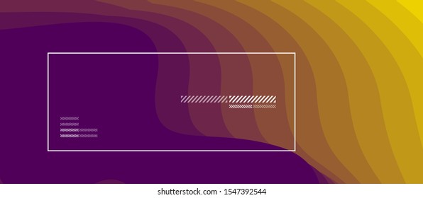 Dynamic fluid neon color wave geometric abstract background. Trendy poster colorful gradients and fluid shapes. For banner, invitation, card, web, ad and promotion.