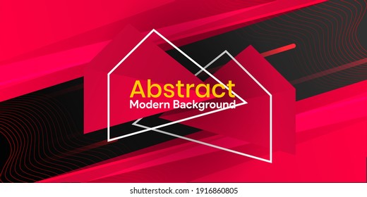 Dynamic fluid pink geometric with colorful gradient background