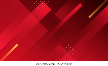 Dynamic fluid red geometric with colorful gradient background. Dynamic rectangle shapes composition and elements. Creative illustration for poster, web, landing, page, cover