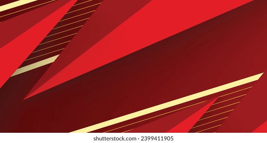 Dynamic fluid red geometric with colorful gradient background. eps 10