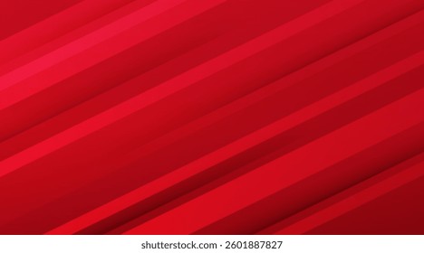 Dynamic fluid red geometric with colorful gradient background