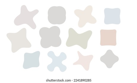 dynamic fluid shape design element