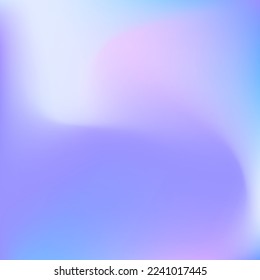 Dynamic Fluid Sky Lavender Liquid Smooth Surface. Sunset Cold Water Indigo Wavy Swirl Gradient Mesh. Violet Color Sunrise Blue Pink Wallpaper. Blurred Pastel Calm Curve Light Gradient Background.