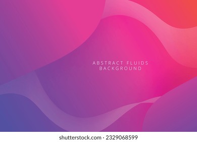 Dynamic Fluidity with blue color, Abstract Background template