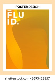 Dynamic Flux Abstract Background. Colourful Flowing Wave Vector Illustration Design Template