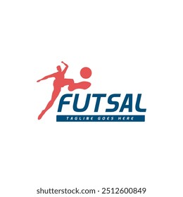 Dynamic Futsal Team Logo Design Template