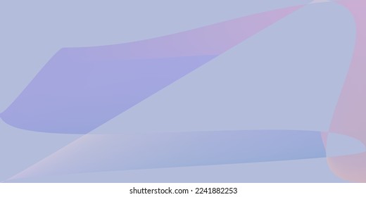 Dynamic Futuristic Smooth Digital Illustration. Pastel Violet Lavender Modern Horizontal Lines. Multicolor Layers Dark Color Shape Gradient Mesh. Rainbow Minimal Purple Fluid Office Background.