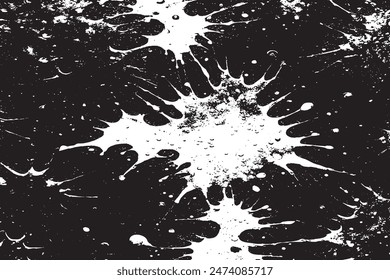 Dynamic Gel Splash: Isolated Water Burst on Black Background - High Resolution 3D Rendering