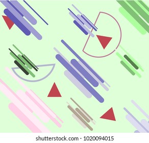  Dynamic geometric Abstract background