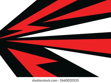 Dynamisch geometrischer abstrakter Hintergrund mit modernem Sportstil-Design
