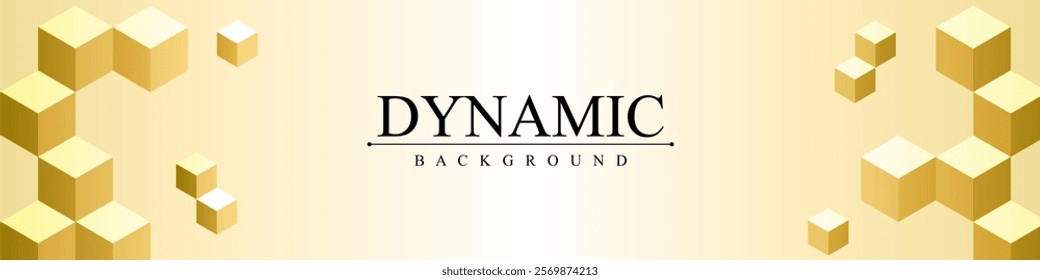 Dynamic Geometric Cube Background Illustration, Minimalistic 3D Abstract Design with White Gradient, Perfect for Modern Digital Themes, Presentations, and Creative Visual Projects