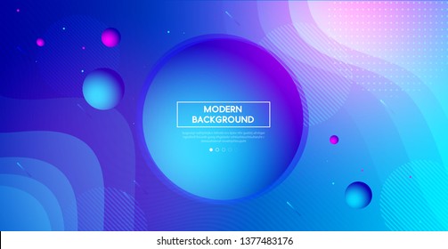 Dynamic geometric fluid shapes, wavy, dynamic, flowing and liquid abstract gradient background for banner, poster or book. vector design.