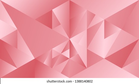 Dynamic geometric minimal gradient mosaic triangular hd background - abstract polygonal vector desktop wallpaper