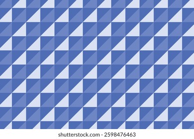 A dynamic geometric pattern featuring diagonal rows of alternating triangles. The sharp angles and structured layout create a visually engaging and modern design ideal for backgrounds.