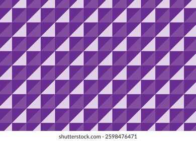 A dynamic geometric pattern featuring diagonal rows of alternating triangles. The sharp angles and structured layout create a visually engaging and modern design ideal for backgrounds.