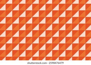 A dynamic geometric pattern featuring diagonal rows of alternating triangles. The sharp angles and structured layout create a visually engaging and modern design ideal for backgrounds.
