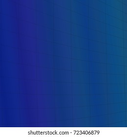 Dynamic geometrical grid background - abstract vector graphic from curved angular lines