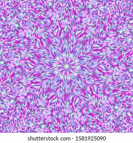 Dynamic geometrical round pattern background design - abstract hypnotic vector illustration from geometric shapes