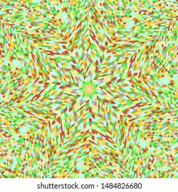 Dynamic geometrical tile mosaic background - abstract circular colorful hypnotic vector graphic