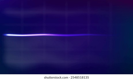 Linha de brilho dinâmica , Linha de luz ondulada com efeito de brilho,Plano de fundo vetorial