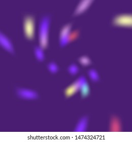 Dynamic gradient blurred background. Vector illustration