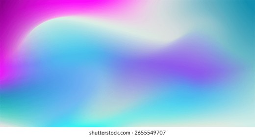 Dynamic gradient design showing flowing colors transitioning through purple, blue, and pink tones. Ideal for modern, artistic presentations.