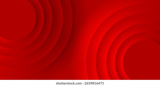 Dynamic Gradient Red Design With Curved Shapes and Smooth Transitions vector eps10
