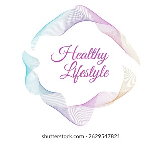 Dynamic gradient swirl background perfect for fitness apps, personal training visuals, gym branding, or health-focused social media and motivational posters