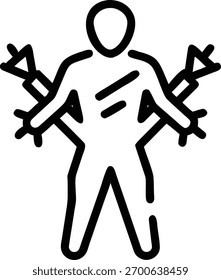 Dynamic graphic elements with bold, edgy graffiti style, conveying a strong sense of rebellion and urban art. Features vibrant colors and sharp lines.