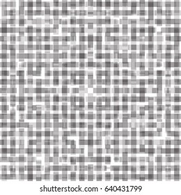 Dynamic gray background in hi-tech style. Seamless pattern from rectangles.