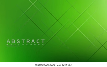 Dynamic Green Gradient Mesh: A Sleek Abstract Background with Intersecting Lines, Perfect for Modern Designs and Visual Presentations, Evoking a Sense of Sophistication