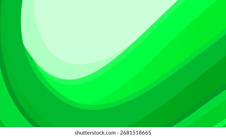 Dynamic green wave abstract background for digital flyers sport background banner poster	
