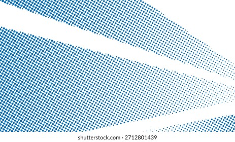 Dynamischer Halbton Blast blauer Hintergrund eps 10