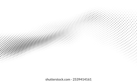 Dynamic Halftone Vector Pattern with Radiant Dot Burst in Black and White Elegant Minimalist Design for Product Covers and Decor