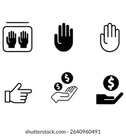 Dynamic Hand Icons for User Interaction
