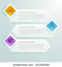 Dynamic Hexagon Infographic: Explore innovation with this captivating hexagon timeline process chart. A modern banner and text box template, perfect for conveying business processes and information