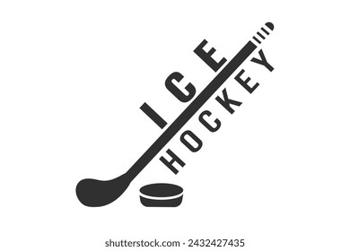 Dynamic Hockey Typography, Ice-Cool Lettering: Hockey Glory, Hockey Vibes, Goal-Driven Typography in Hockey Theme, Typography Slapshot: Design Excellence