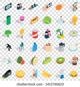 Dynamic icons set. Isometric style of 36 dynamic vector icons for web for any design